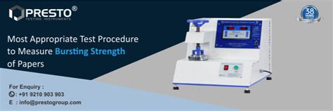 bursting strength of paper test method|tensile strength of paper pdf.